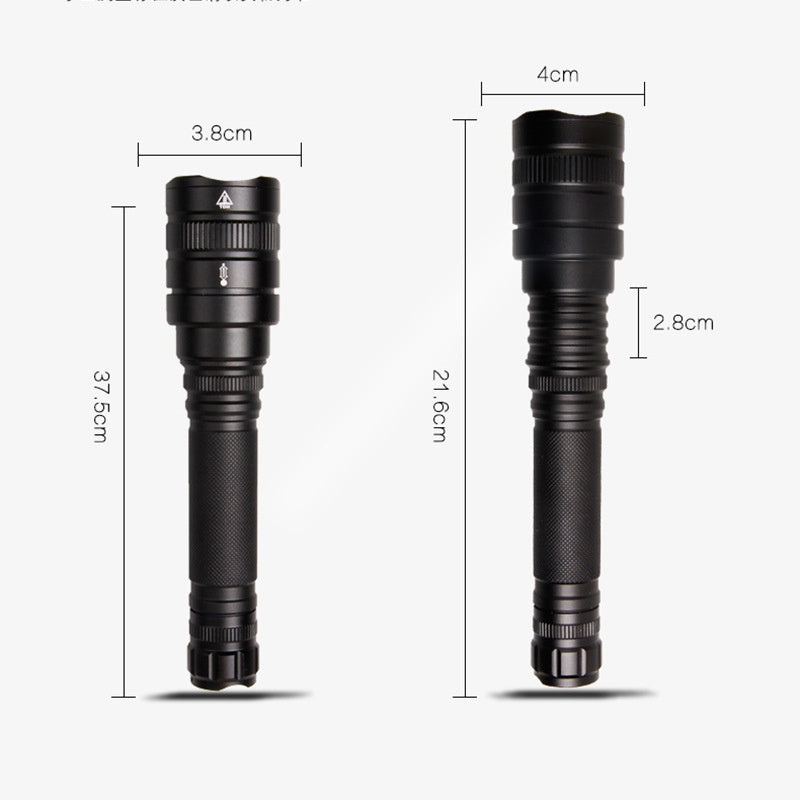 Strong light long rang flashlight